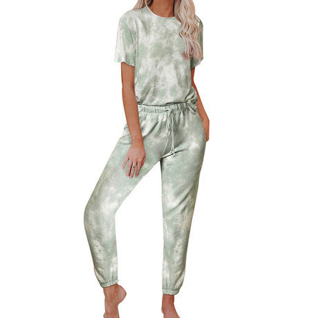 Damen Lounge Set Batikdesign Norvielle