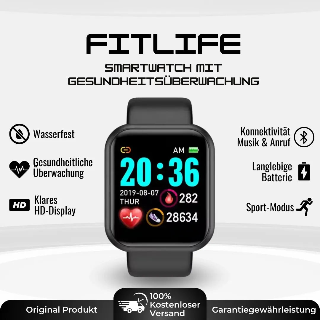Gesundheits-Smartwatch Fitness-Tracker 2025 - Norvielle