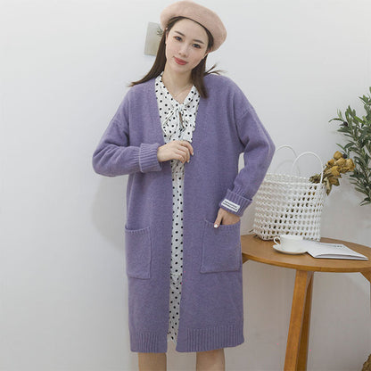 Damen Strickjacke Oversize Mit Taschen Norvielle