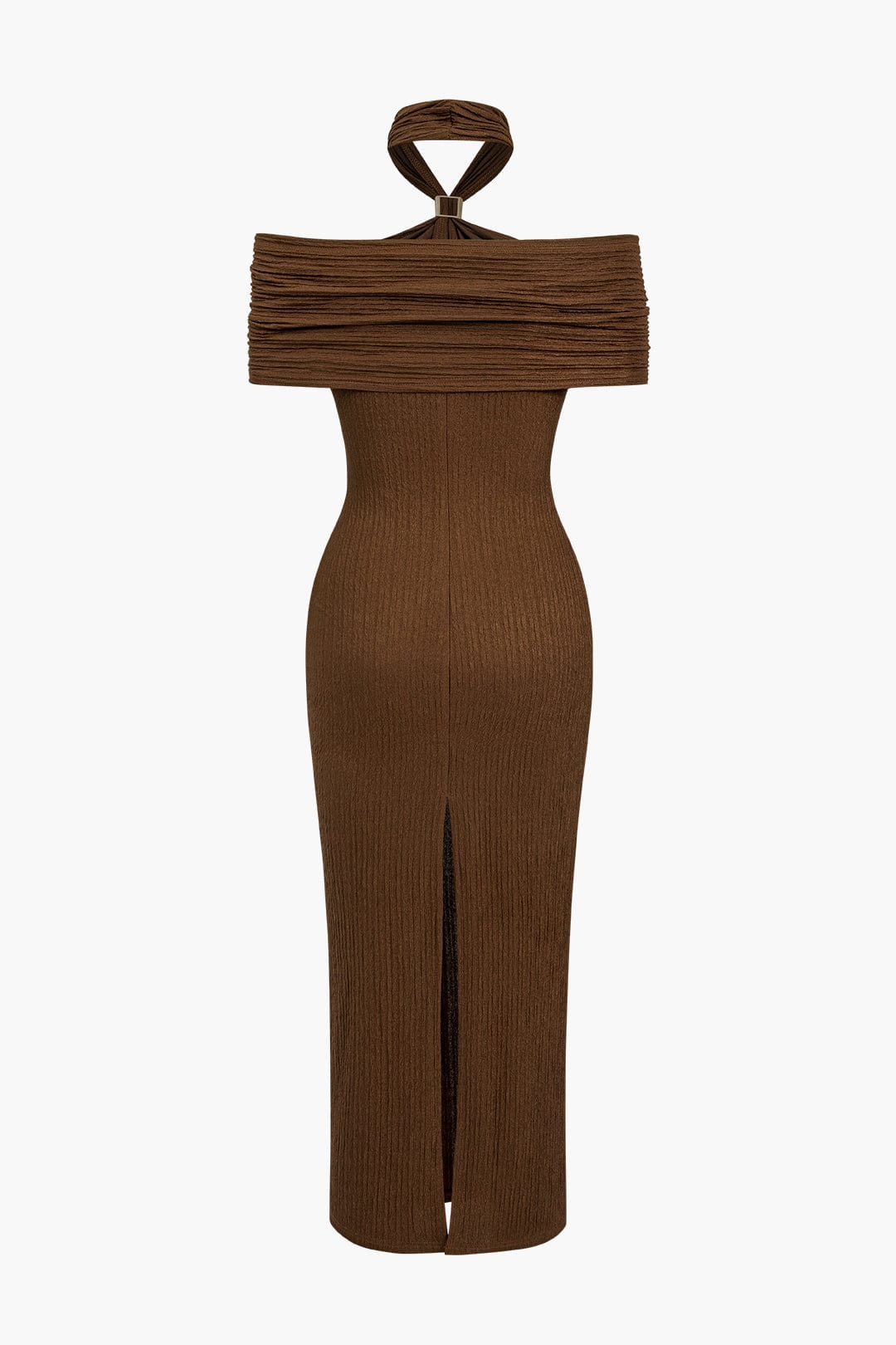 Damen Bodycon Abendkleid Figurbetonend mit Knotendesign