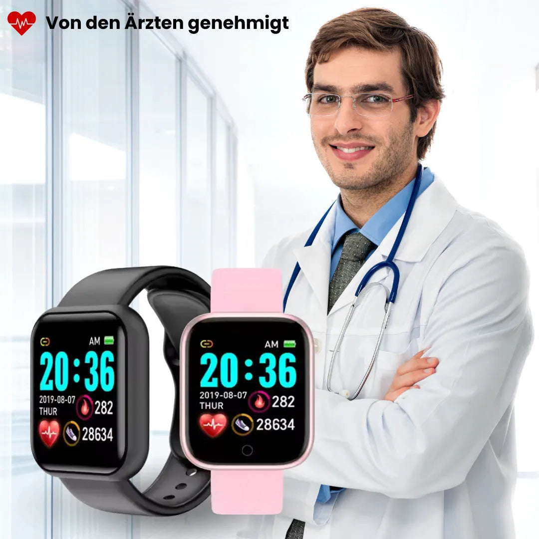 Gesundheits-Smartwatch Fitness-Tracker 2025