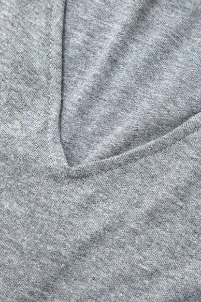 Damen Zweiteiler-Set Hoodie Midi-Kleid Lässig