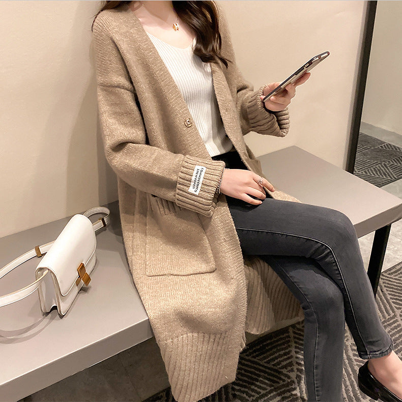 Damen Strickjacke Oversize Mit Taschen Norvielle - Norvielle