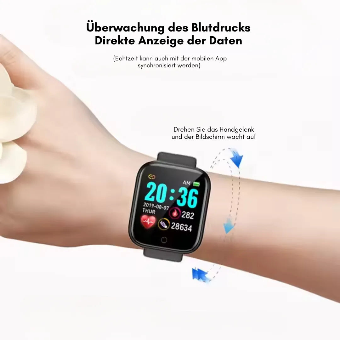 Gesundheits-Smartwatch Fitness-Tracker 2025