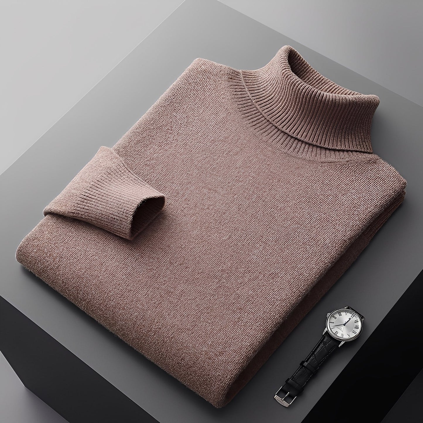 Osborn Herren Rollkragenpullover