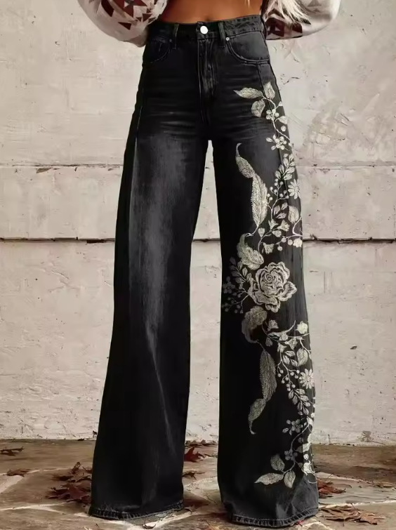 Ecslissi Damen Boho Hosen - Norvielle