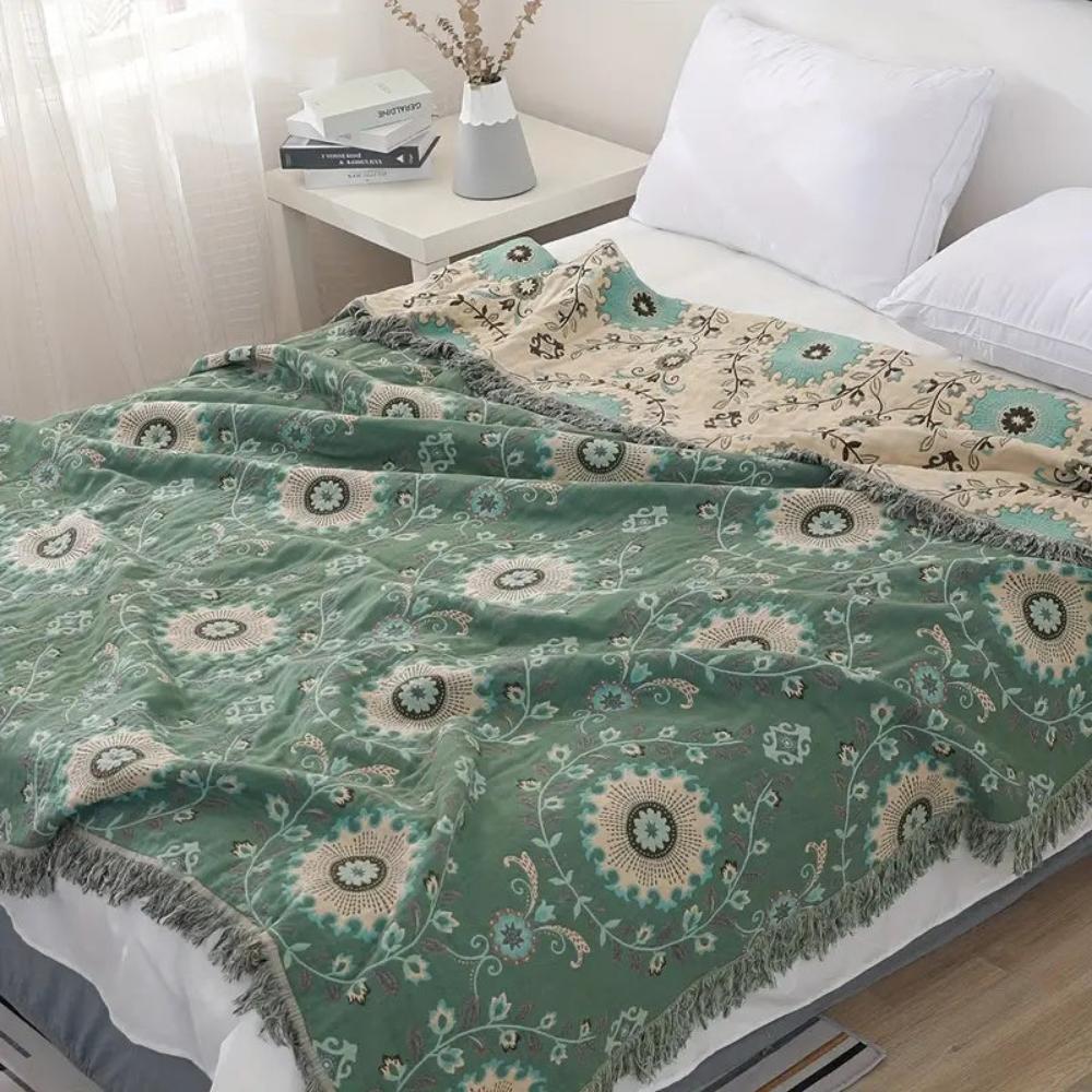 Mandala Wurfdecke Retro Design - Norvielle