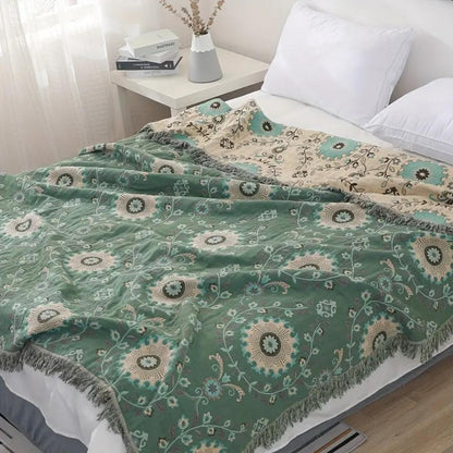 Mandala Wurfdecke Retro Design - Norvielle