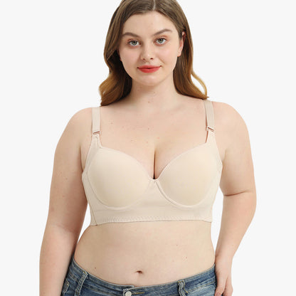 Damen Push-Up BH Komfort Tiefe Cup