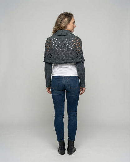 Damen Strickschal Weich Bequem