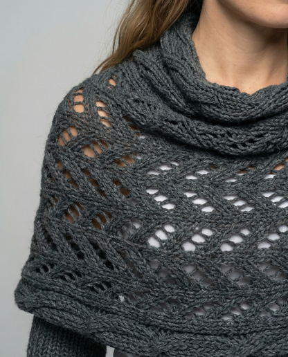Damen Strickschal Weich Bequem