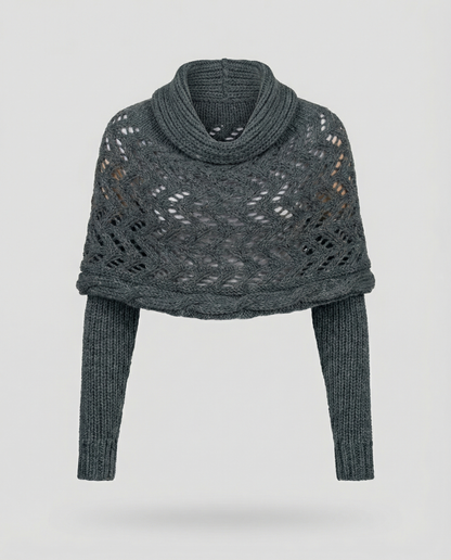 Damen Strickschal Weich Bequem