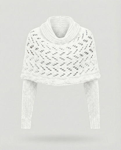Damen Strickschal Weich Bequem