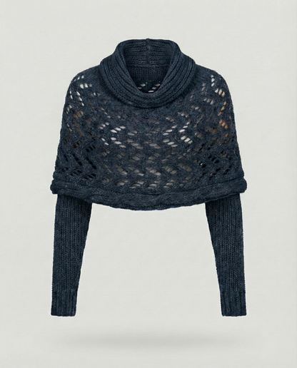 Damen Strickschal Weich Bequem