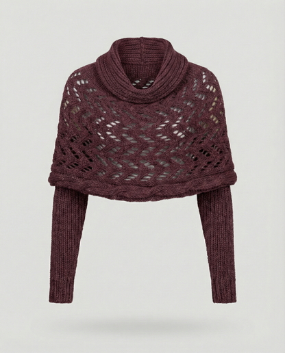 Damen Strickschal Weich Bequem