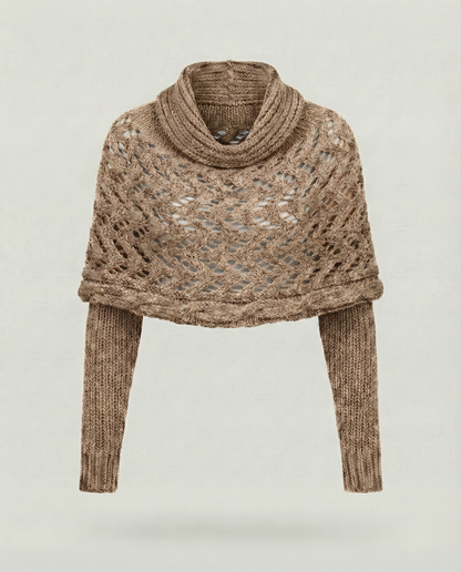 Damen Strickschal Weich Bequem