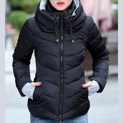 Daunen Steppjacke mit Kapuze Damen