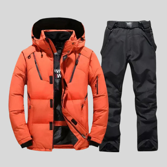 Herren Wintersport Set Funktionale Ausstattung Schwarz - Norvielle