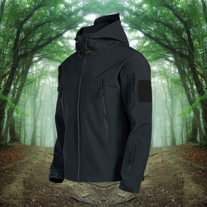 Herren Outdoor Jacke Wasserdicht Gerade Form - Norvielle