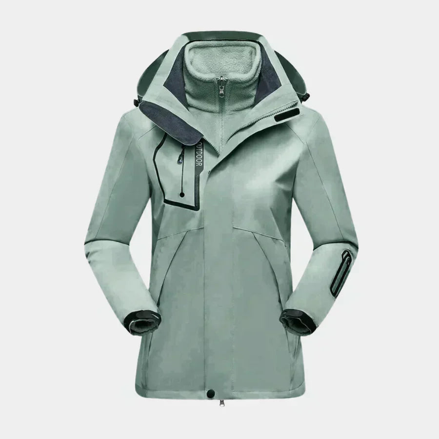Damen Winterjacke Mit Kapuze Warm