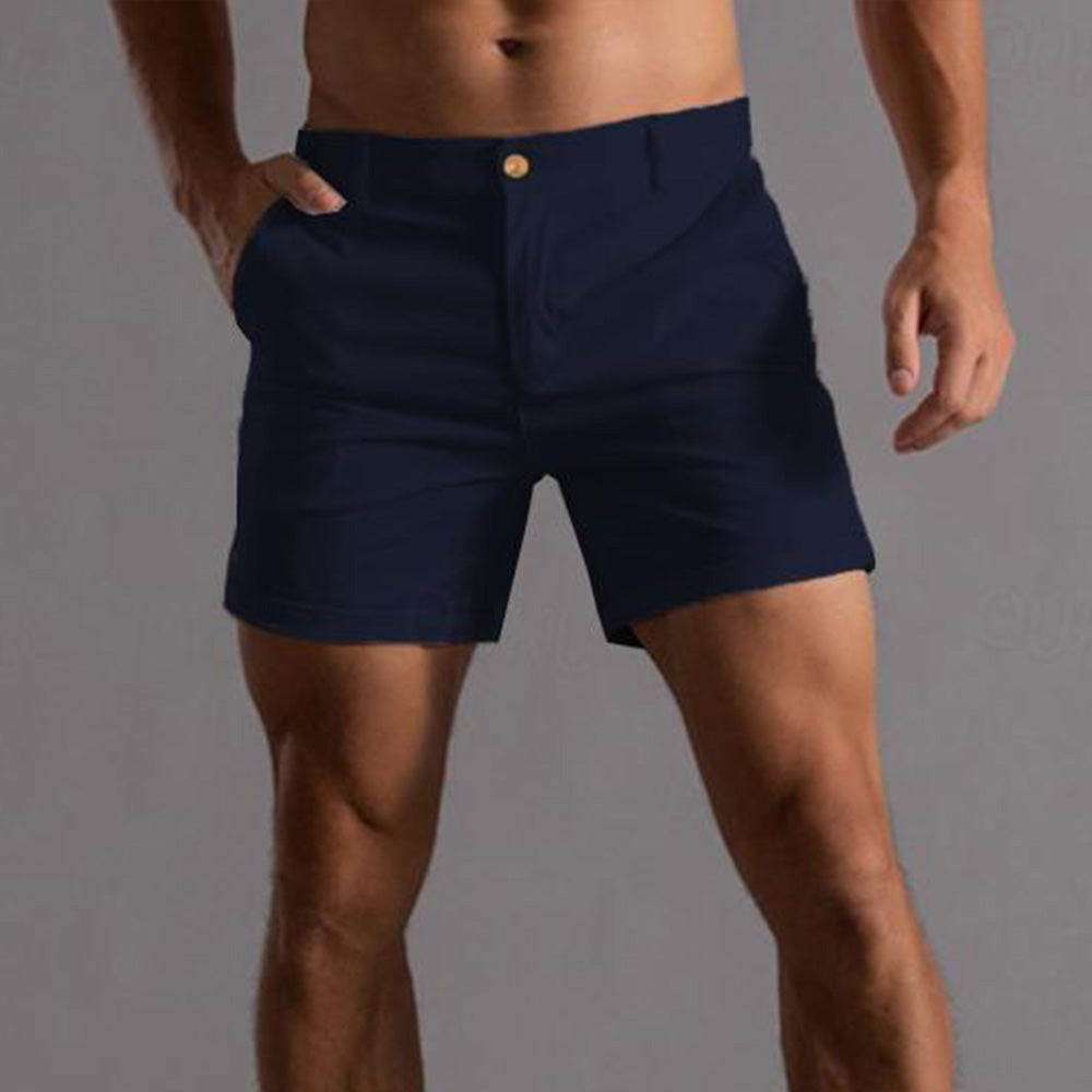 Herren Sommer Shorts Maßgeschneiderte Passform Freizeit