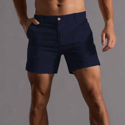 Herren Sommer Shorts Maßgeschneiderte Passform Freizeit