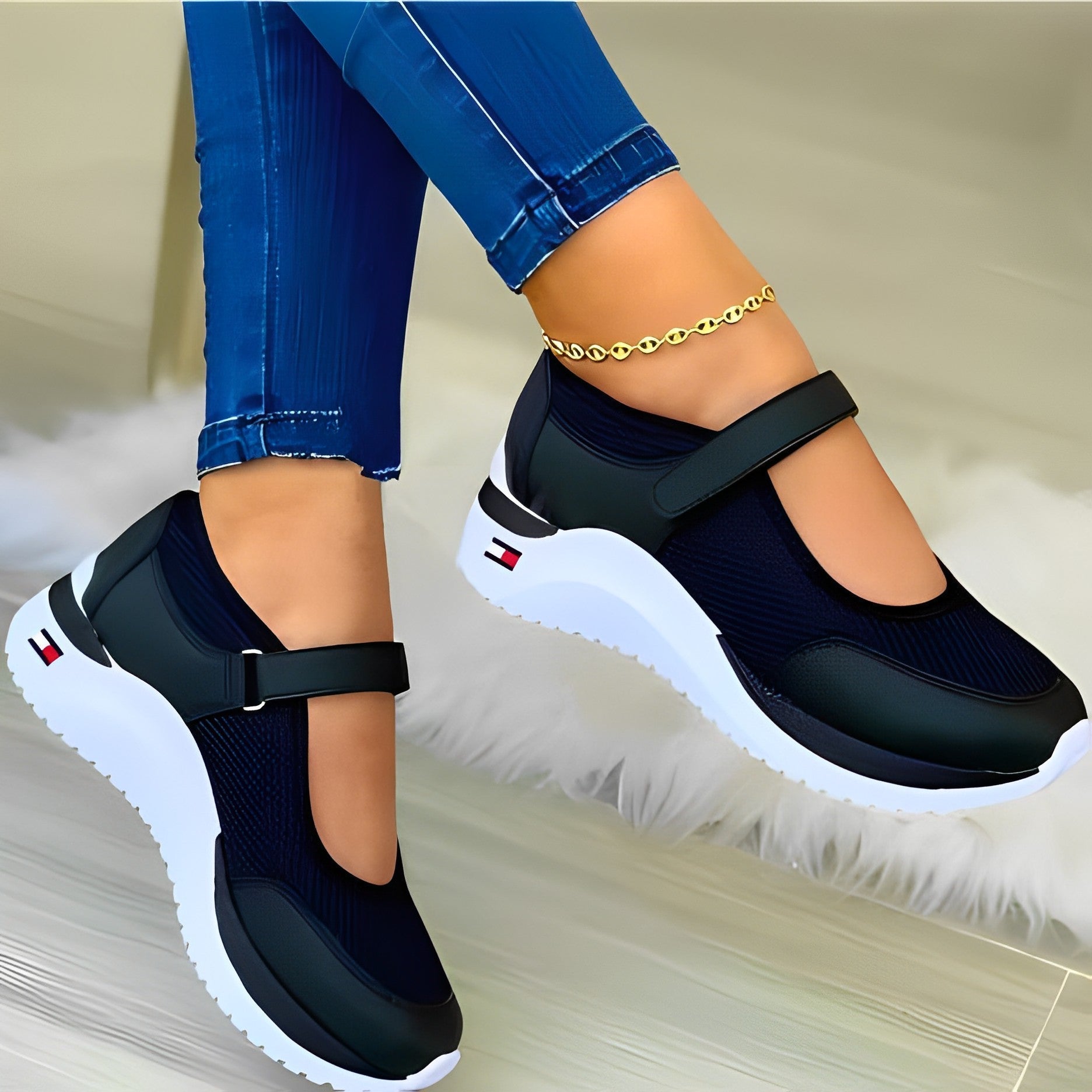 Norvielle Damen Orthopädische Schuhe Leichtes Mesh - Norvielle