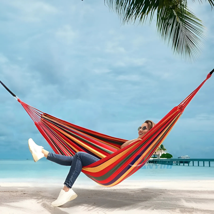 Hängematte RelaxoLounge Robustes Canvas Rutschfest 200kg - Norvielle