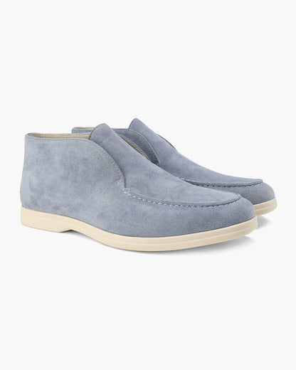 Herren Wildleder Loafer Mid Cut Slip-On Schuhe