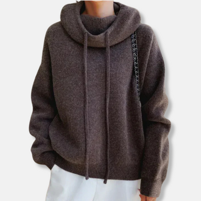 Norvielle Herren Sweatshirt Übergröße Weiches Strickmaterial Kapuze