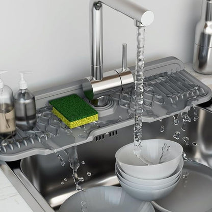 Gummi Spülmatte Aqua Slope für Wasserhahn - Norvielle