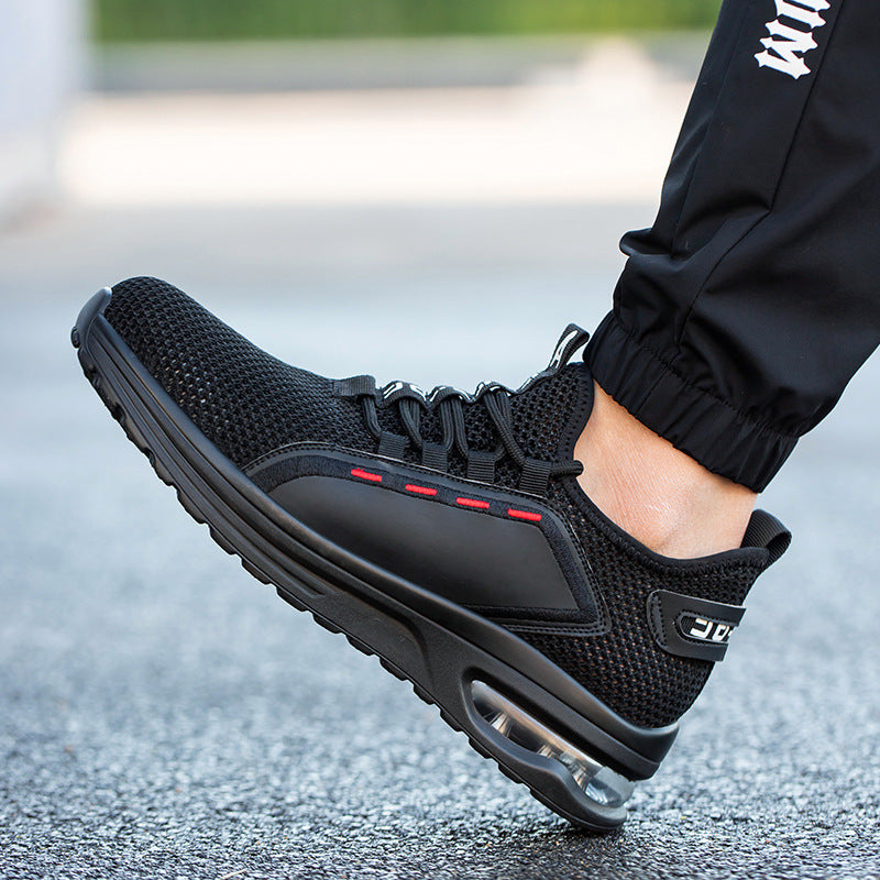 Marvin Herren Schuhe Fliegenmesh Schwarz - Norvielle