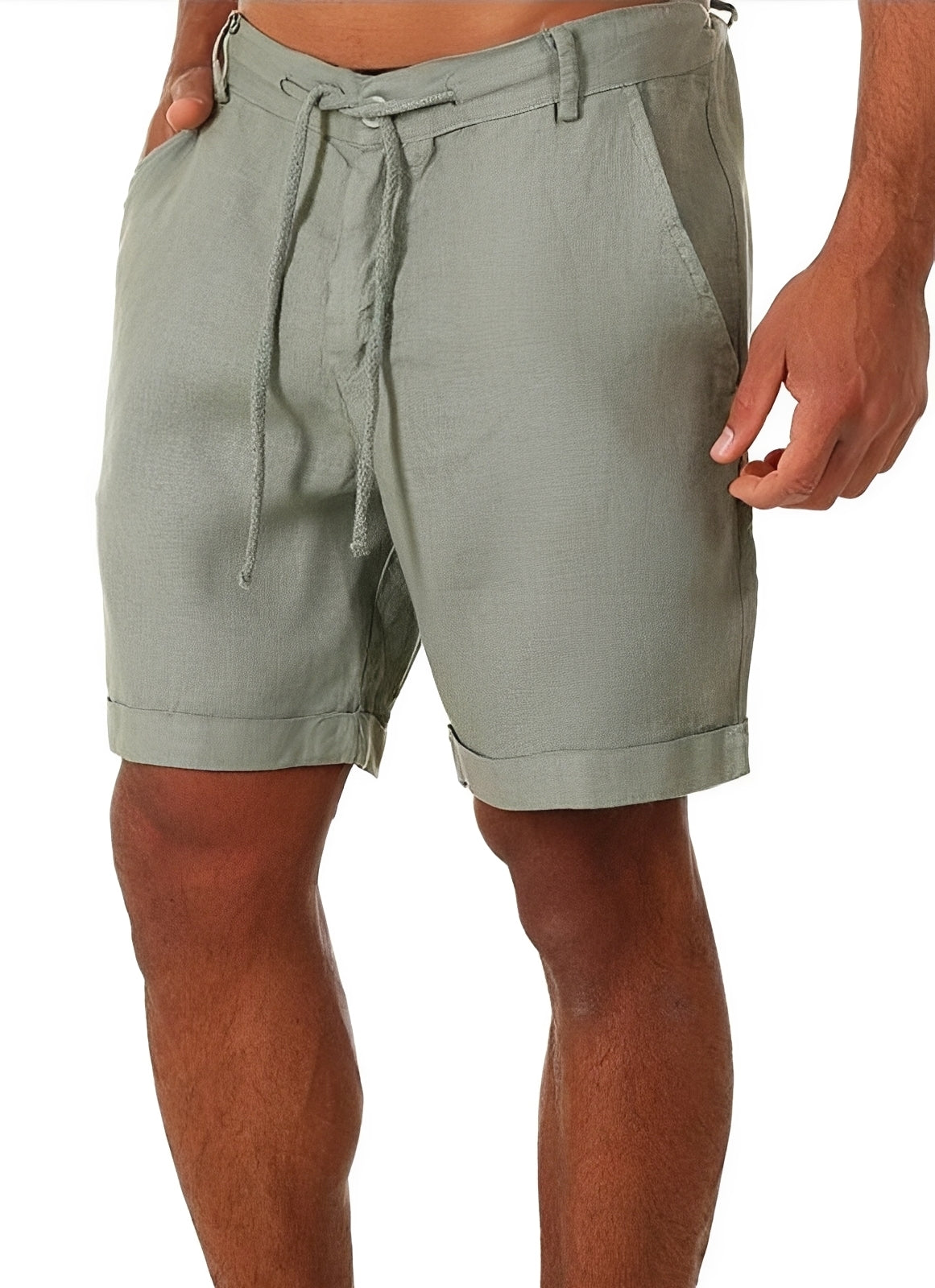 Herren Schnürshorts Lässig Bequem