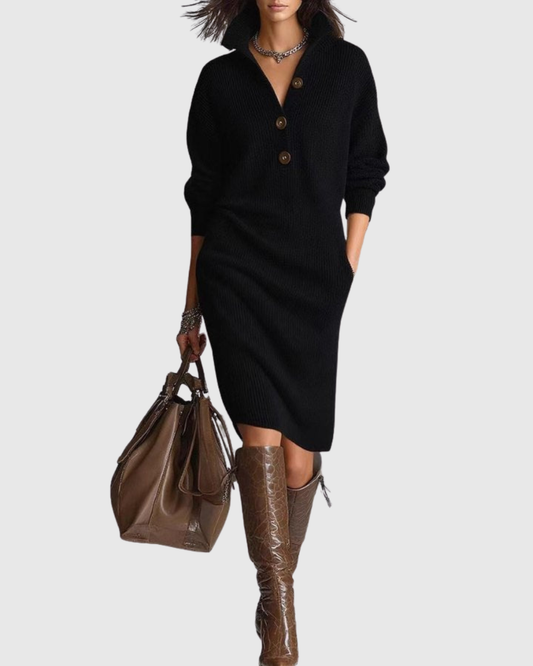 Arianell Damen Midi-Kleid Stilvoll - Norvielle