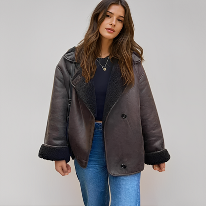Izza Damen Winterjacke Warm Bequem - Norvielle