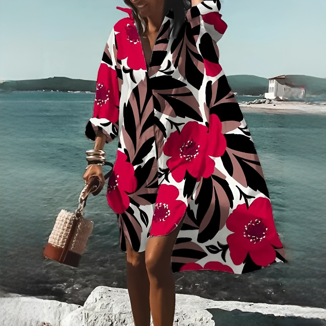 Lorane Damen Sommerkleid Stilvoll
