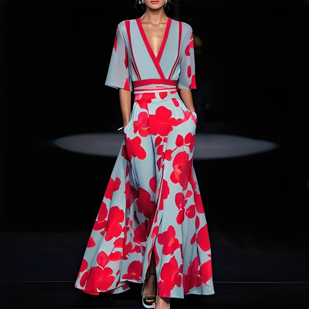 Damen Trendkleid Kurzärmelig