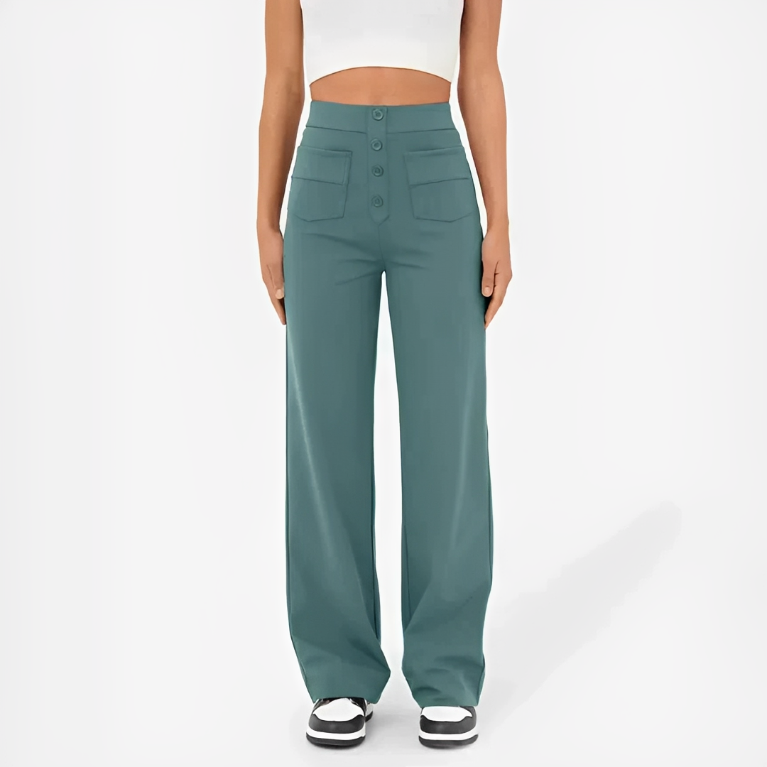Damenhose Hochbund Schick