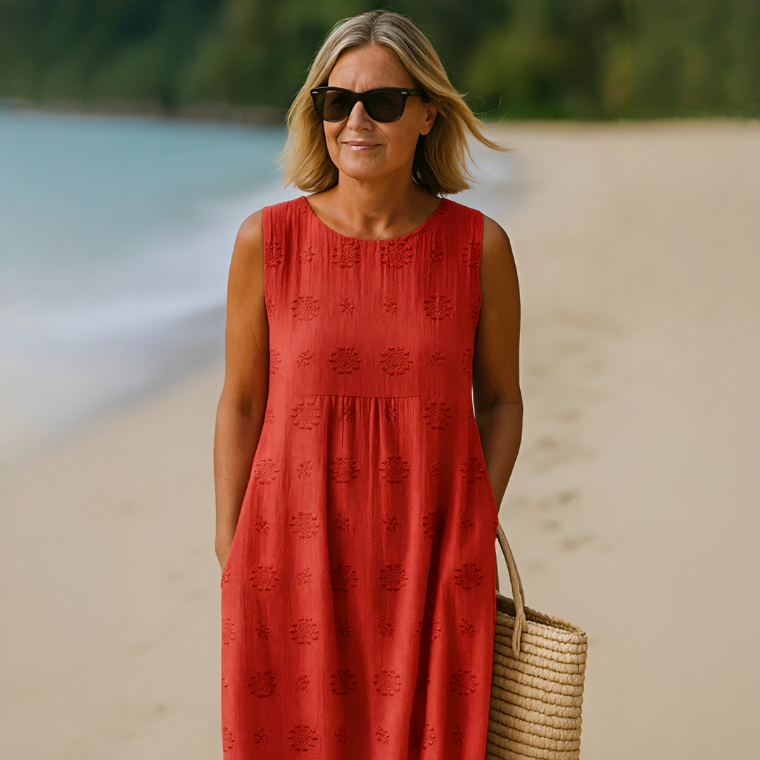 Carley Damen Sommerkleid Leicht Modisch - Norvielle