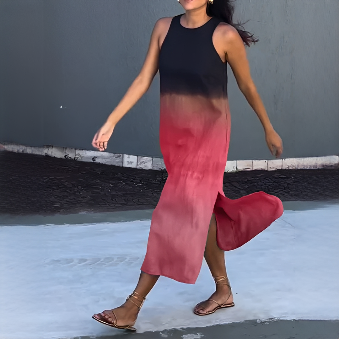 Renalyn Damen Ärmelloses Kleid