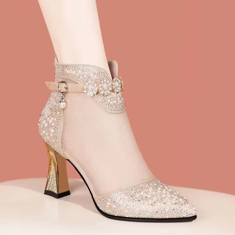 Norvielle Damen Hochhackige Sandalen Elegant