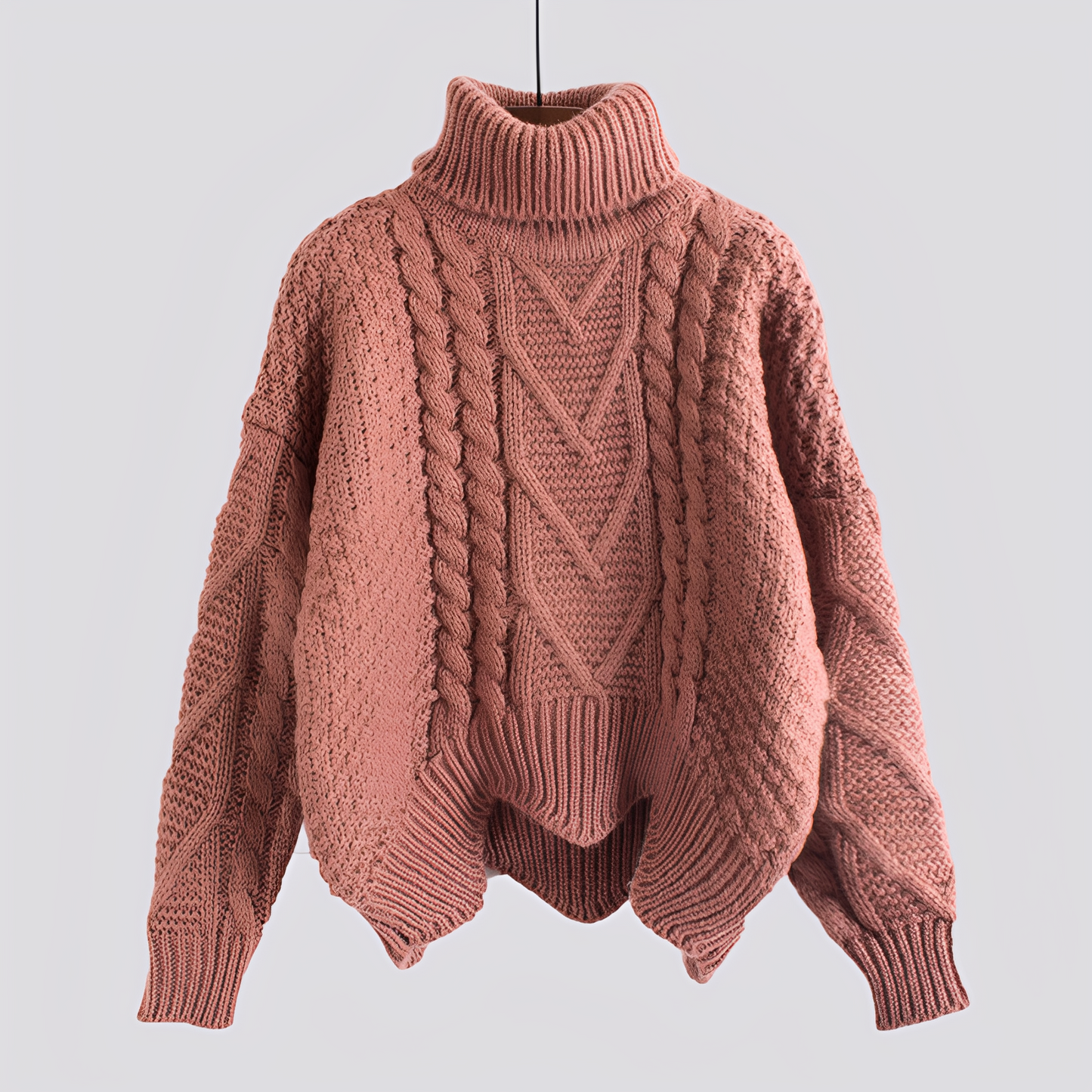 Damen Rollkragenpullover Stilvoll