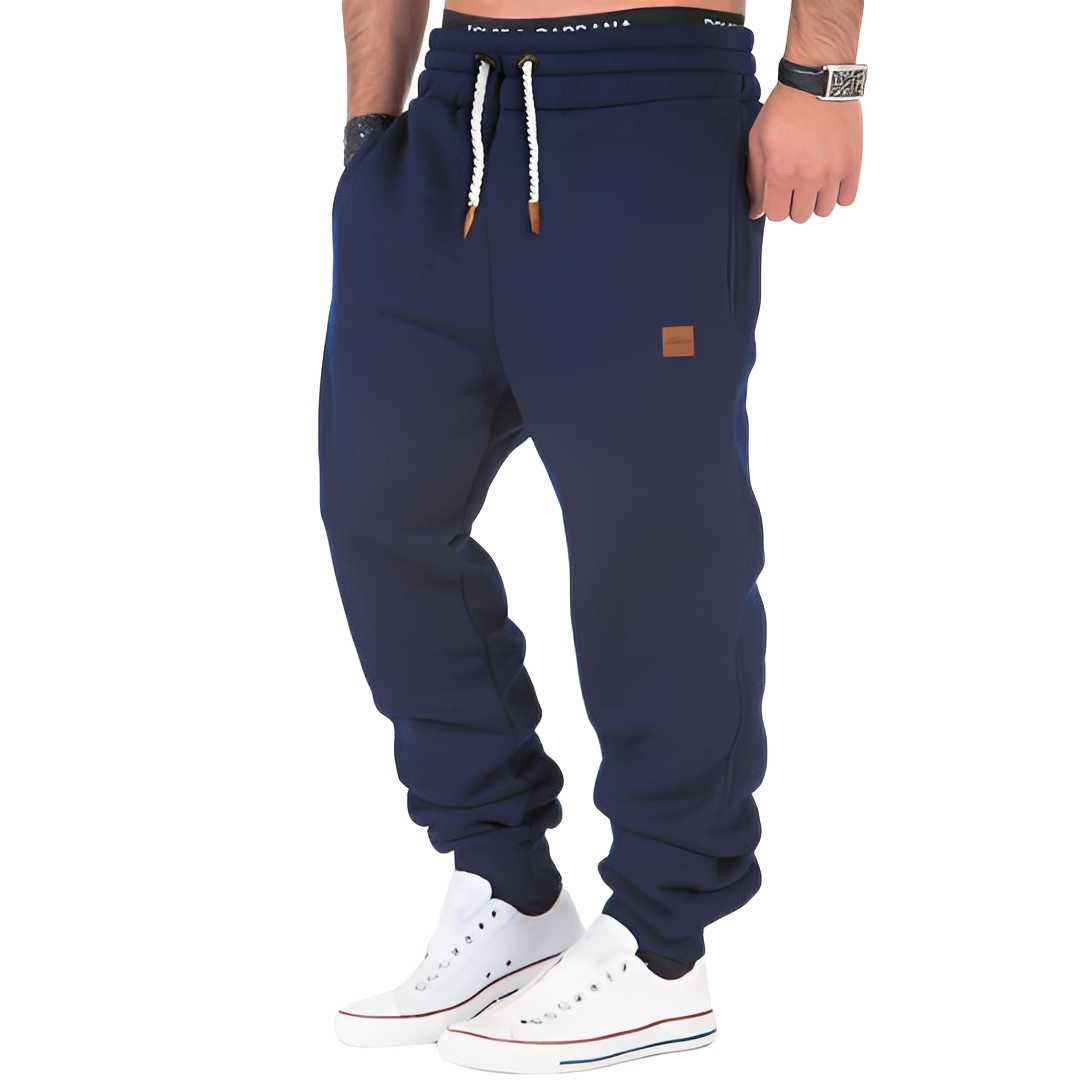 Herren Jogginghose Locker Geschnitten Bequem