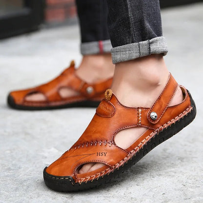 Norvielle Damen Sandalen Robust Klassisch