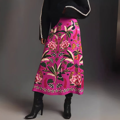 Chanie Damen Blumenkleid Stilvoll - Norvielle