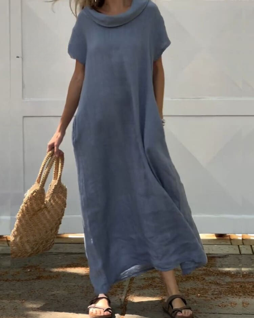 Norvielle Damenkleid Lässig - Norvielle