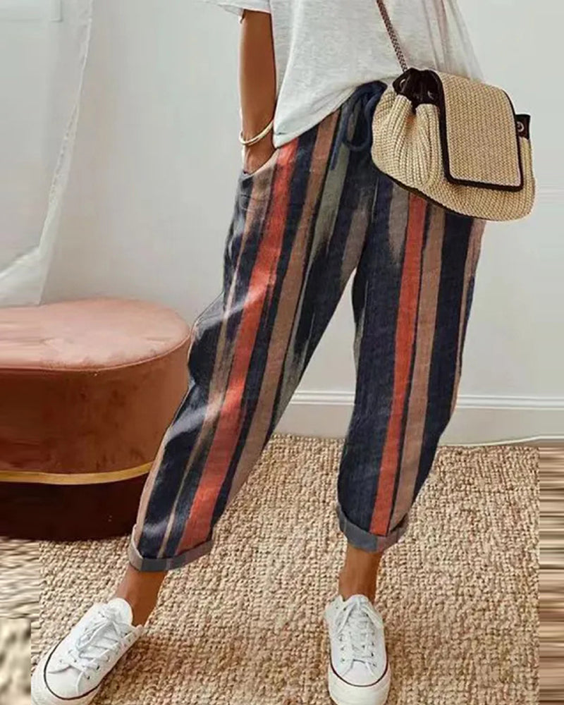 Damen Freizeithose Baumwolle - Norvielle