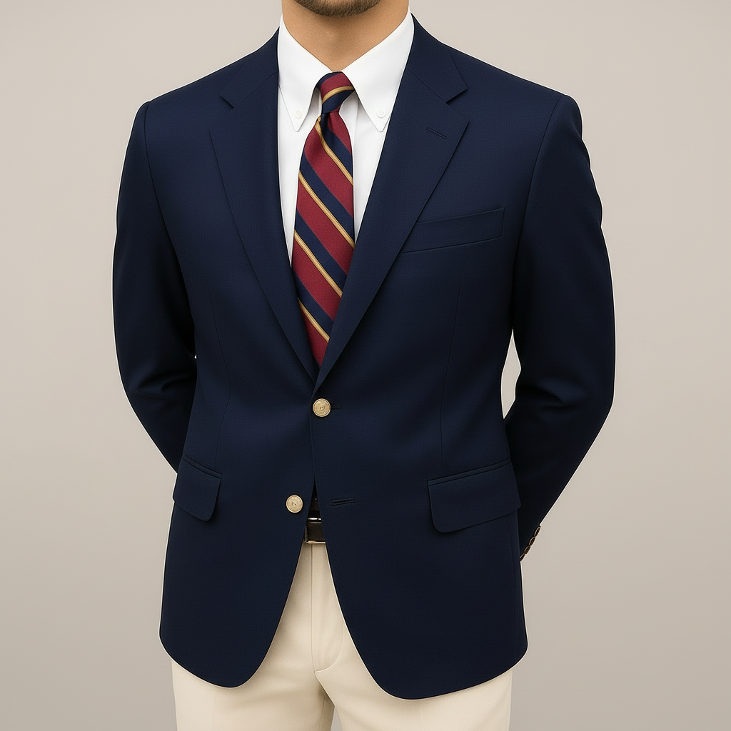 Herren Maßgeschneiderter Blazer Frühjahr Slim Fit - Norvielle