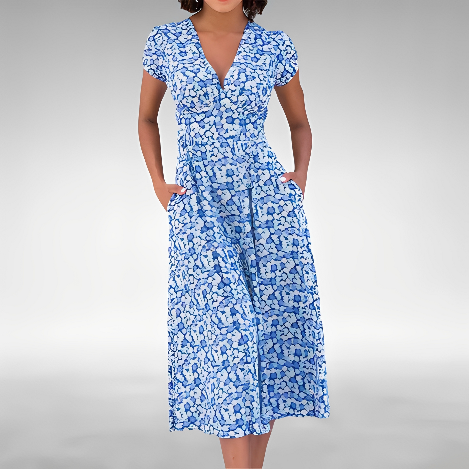 Damen Kleid Leicht Stilvoll - Norvielle