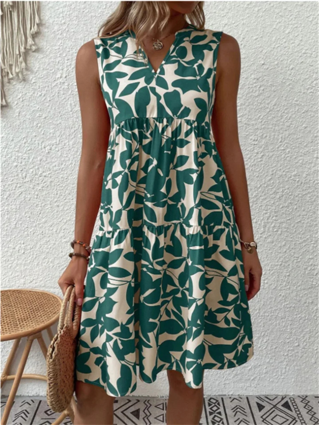Damen Midi Kleid Sommer Festlich - Norvielle